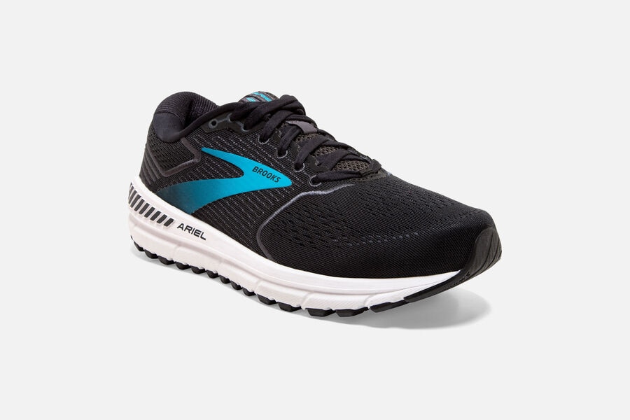 Brooks Ariel '20 Womens Outlet Road Running Shoes Black/Blue